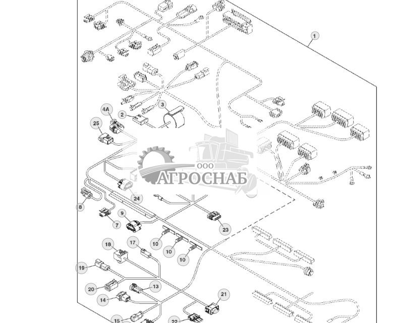 Cab Wiring Harness Connectors (33) (European Version) (PST) - ST395305 435.jpg